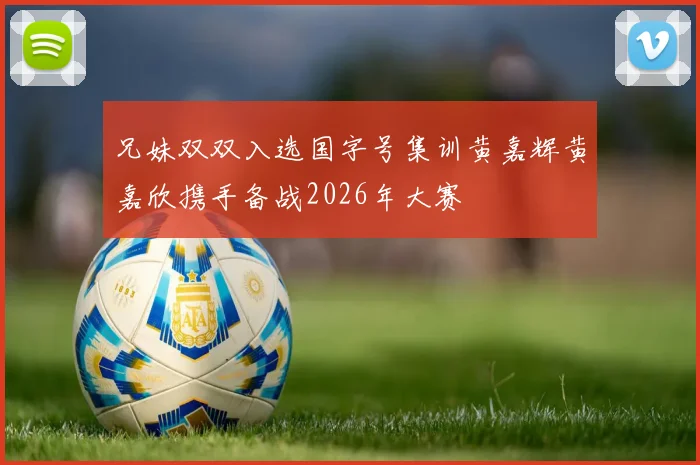 兄妹双双入选国字号集训黄嘉辉黄嘉欣携手备战2026年大赛